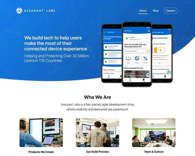 Assurant Labs Website